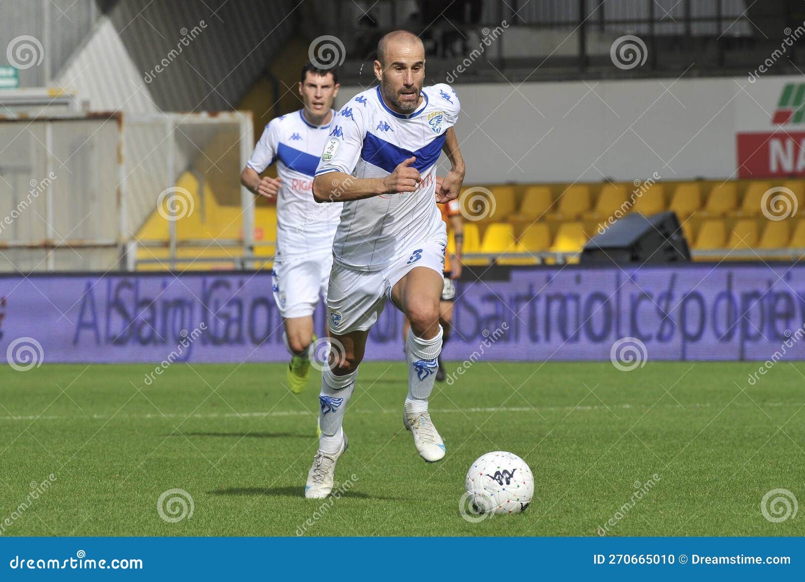 Campeonato Italiano Serie B Entre Benevento Vs Como Imagem