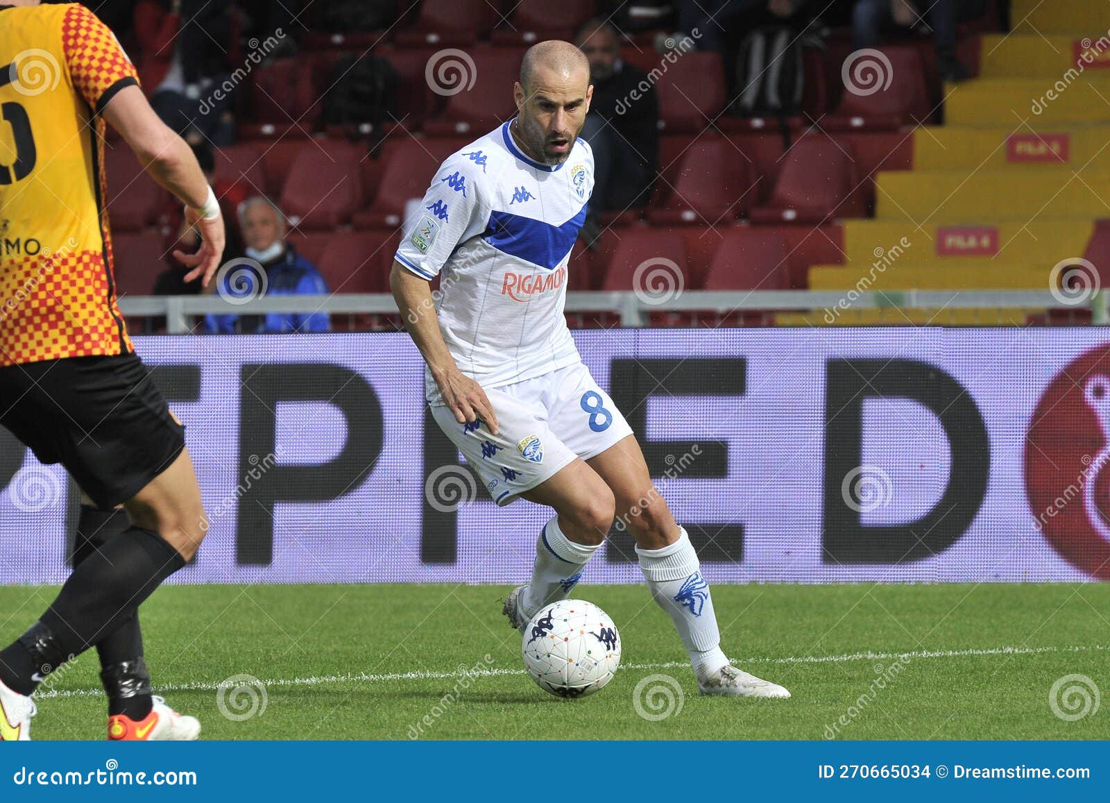 Campeonato Italiano Serie B Entre Benevento Vs Brescia Imagem de