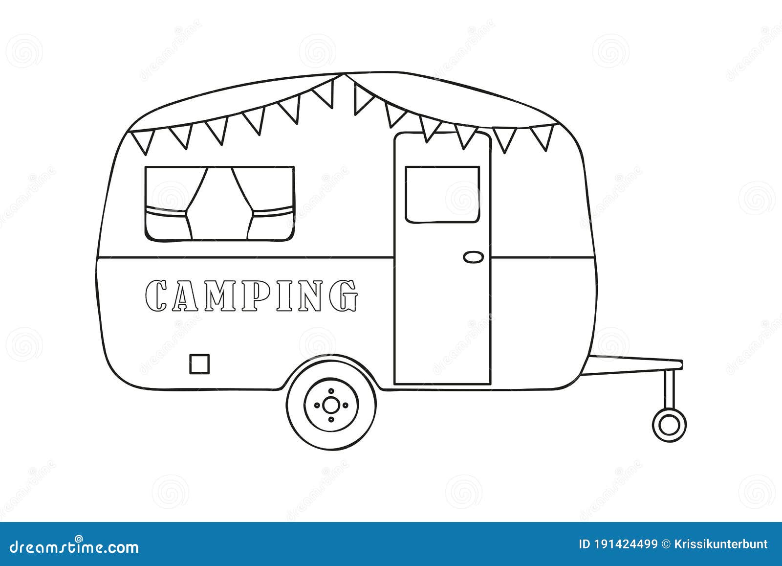 Cartoon Campervan Pictures ~ Volkswagen Campervan Beetle Vw Furniture ...