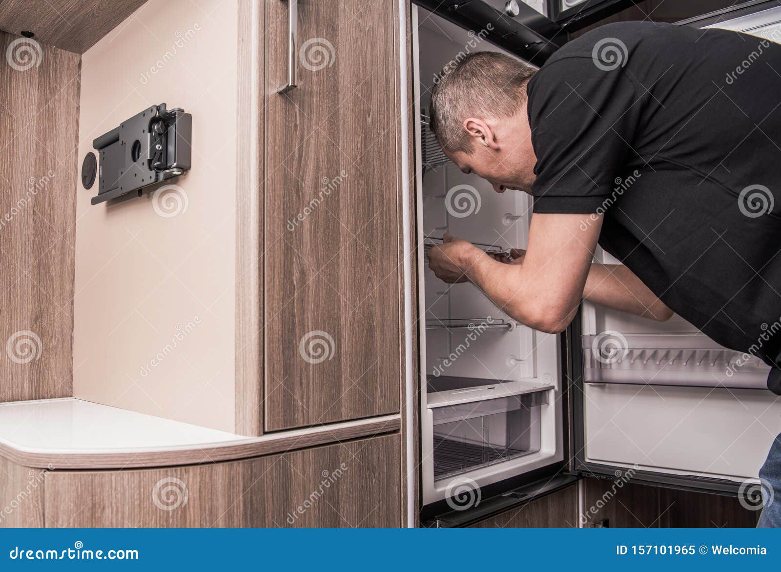 camper refrigerator issue