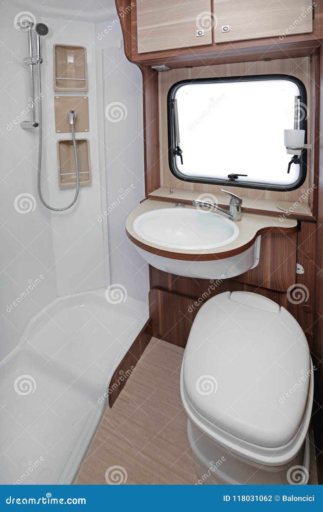 Camper WC stock photo. Image of tidy, small, cabin, cabinet - 118031062