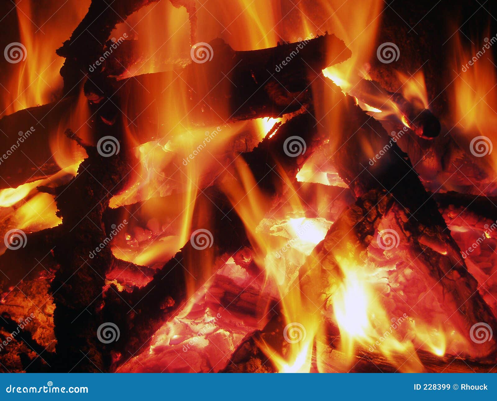 Campfire stock image. Image of flame, radiation, burnt 228399