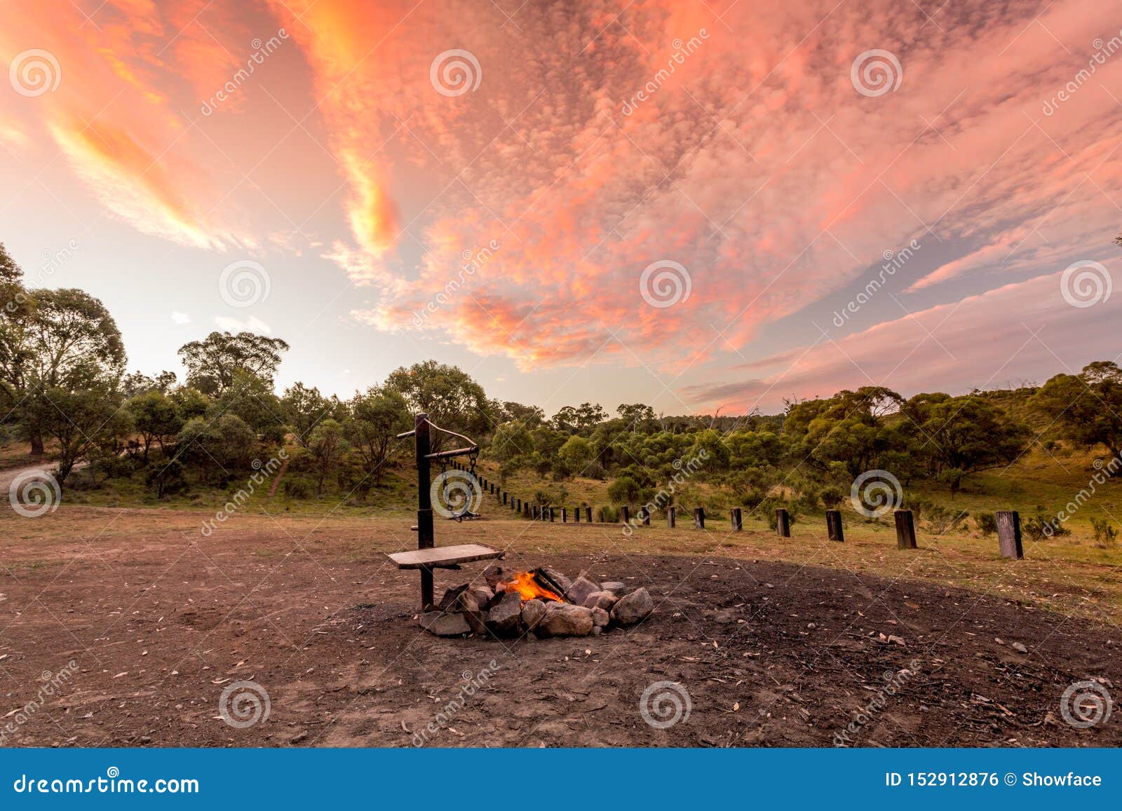 Camping in the Australian Outback Stock Photo Image of outdoor