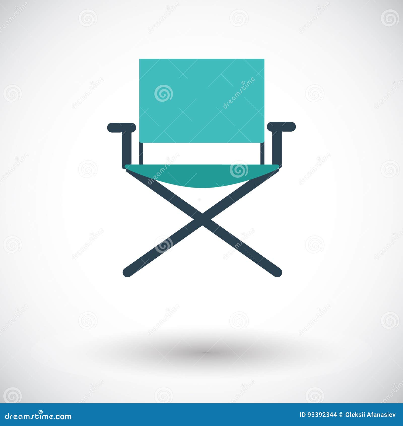 Download Camping chair stock vector. Illustration of recreation ...