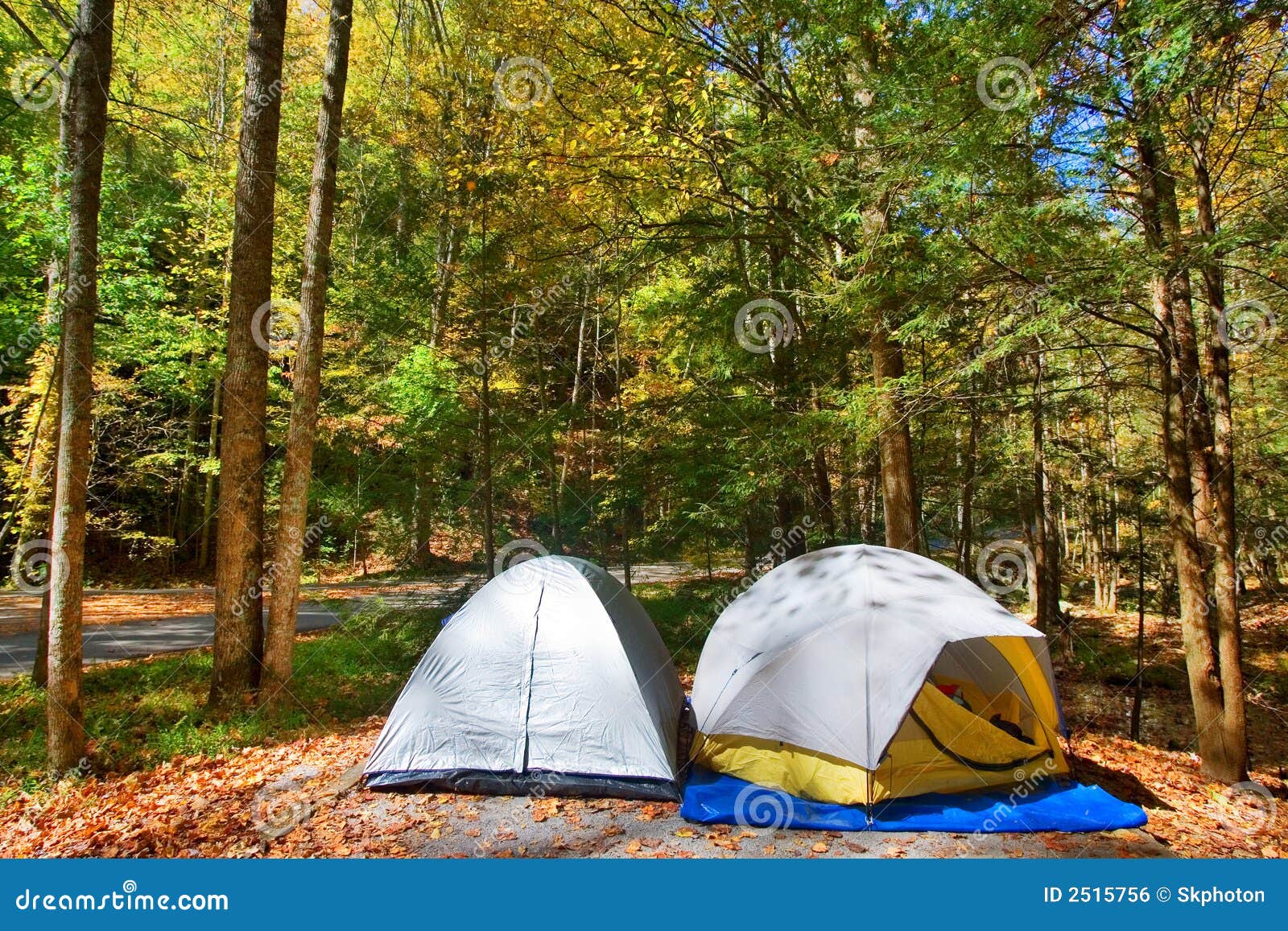 Camping tents stock photo. Image of colors, tents, travel 2515756
