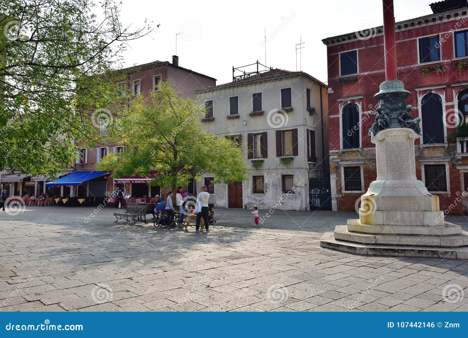 Campo Santa Margherita In Venice, Italy Editorial Photo - Image of europa, margherita: 107442146