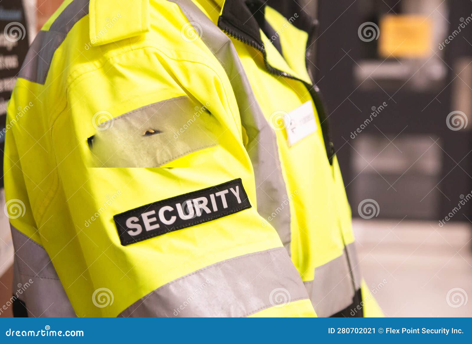 Security Guard Patrolling at School Stock Image Image of bodyguards