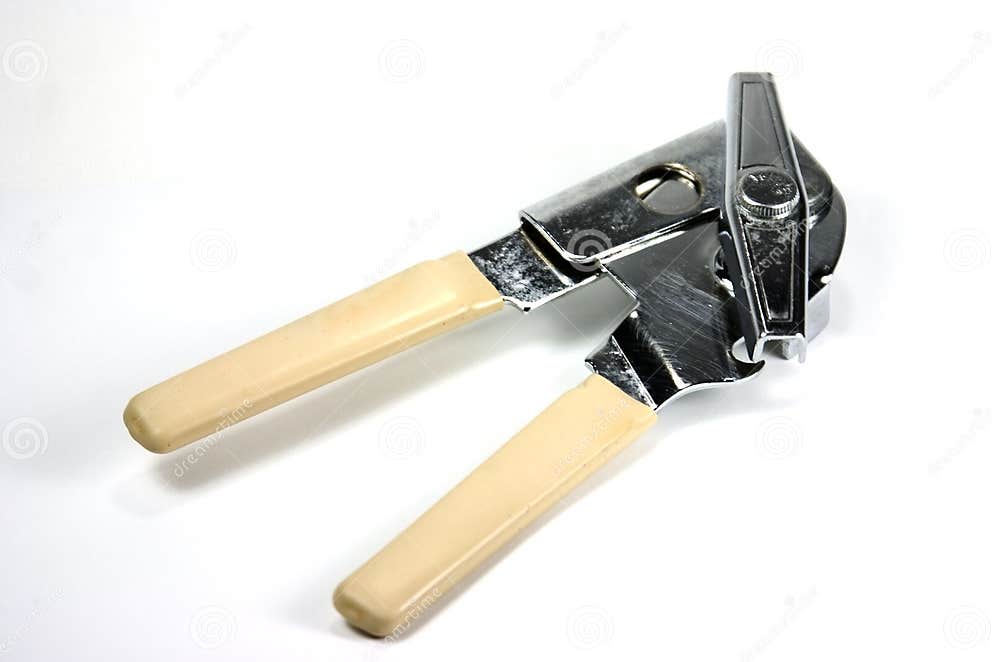 Can Opener stock image. Image of gizmo, isolated, opener 599717
