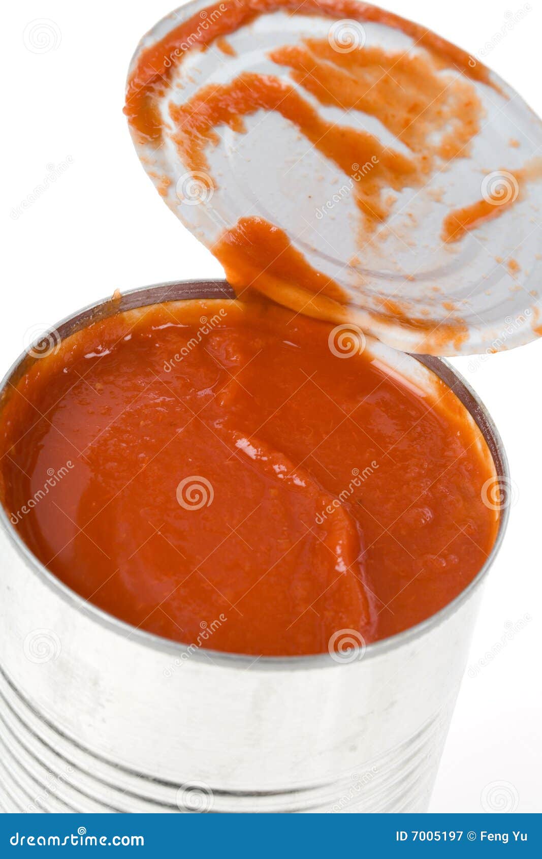 Can Tomato Sauce stock image. Image of white, ketchup 7005197