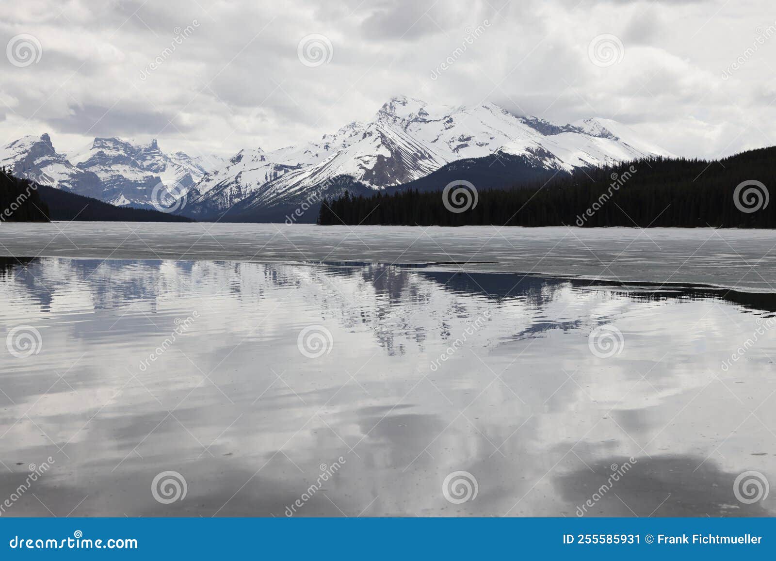 Canada Alberta Jasper National Park Maligne Lake Stock Image Image canada-alberta-jasper-national-park-maligne-lake-stock-image-image