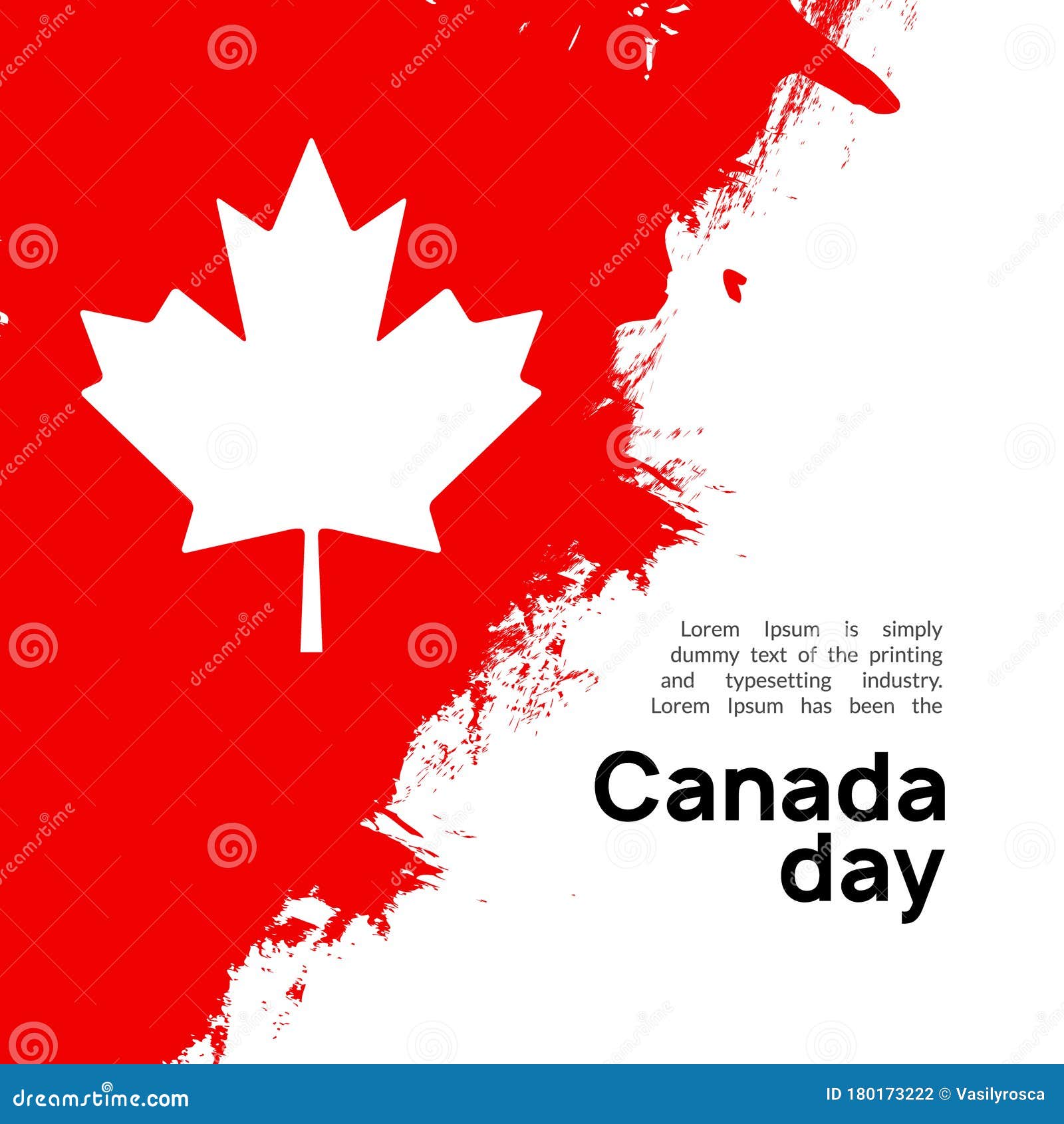 Canada Flag Day, Maple Leaf Day Design Background. Happy Canadian