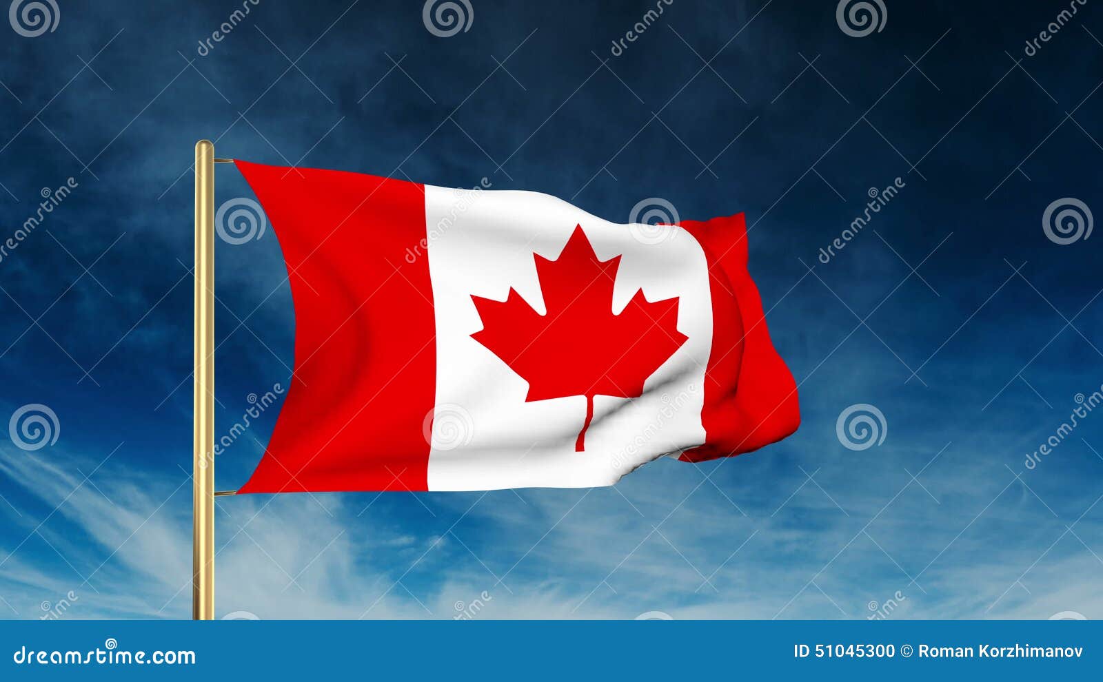 Canada Flag Waving Wind Green Screen Stock Footage & Videos 28 Stock