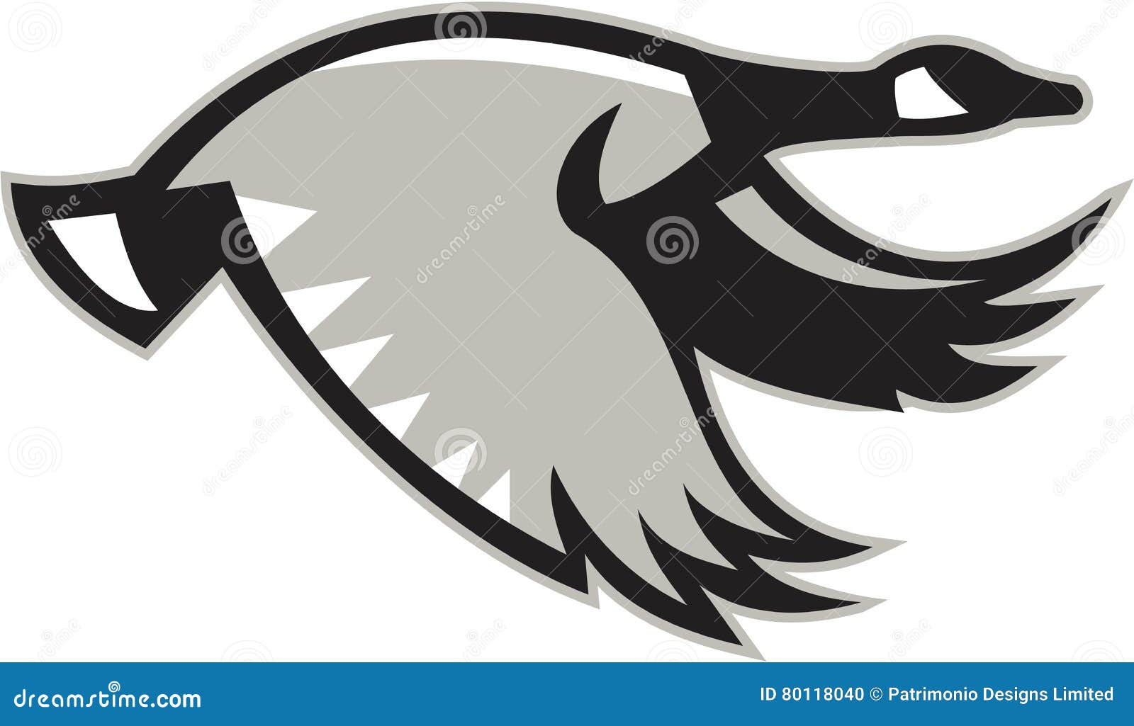 canada goose logo which side