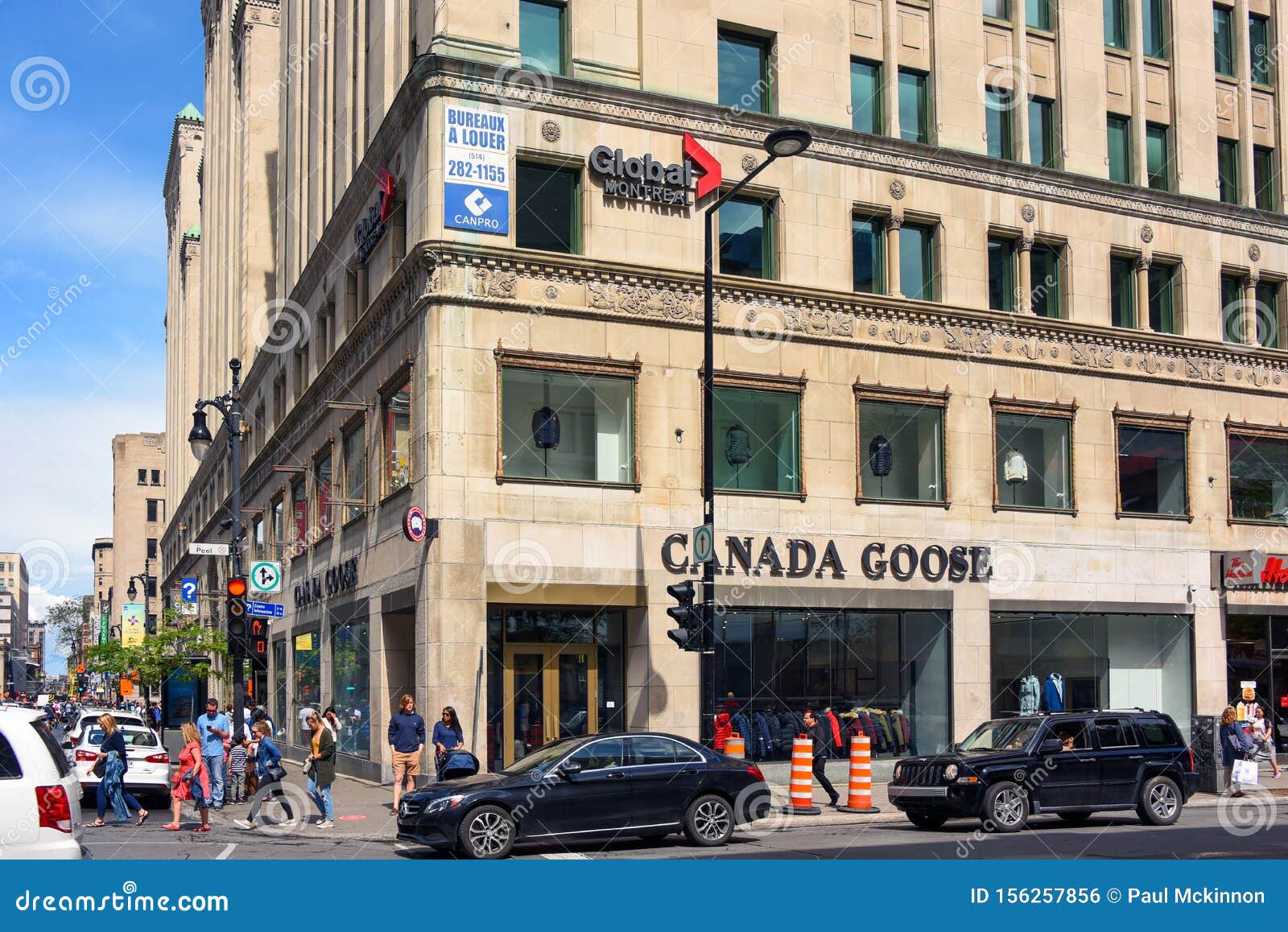 Canada Goose Store in Montreal, Canada Editorial Photo - Image of ...