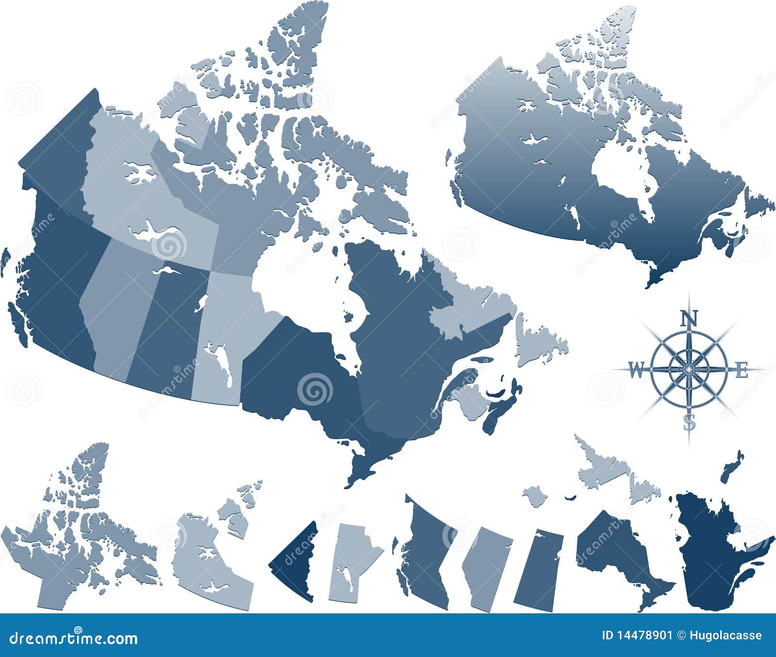 canada map