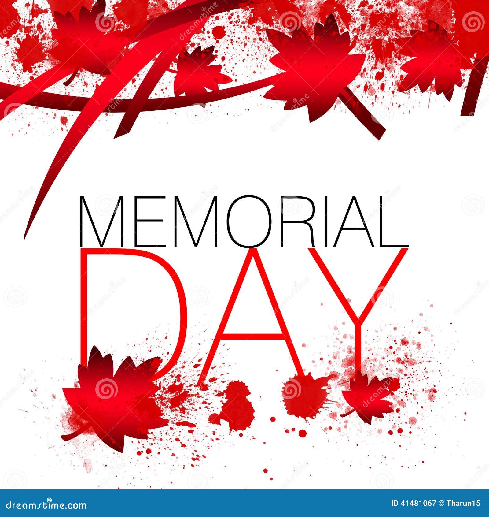 Canada Memorial Day stock illustration. Illustration of leaf 41481067