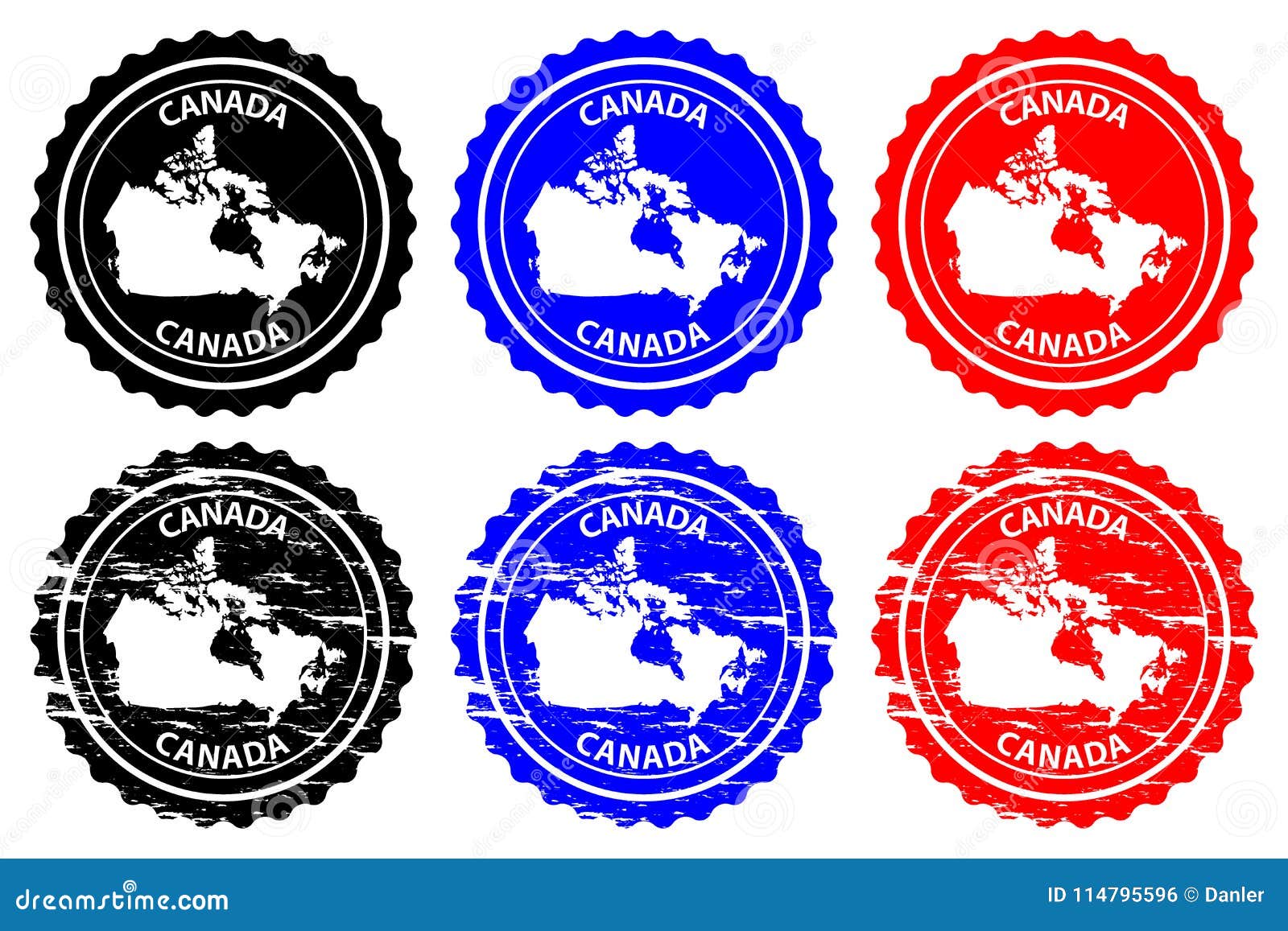 Canada rubber stamp stock vector. Illustration of canada 114795596