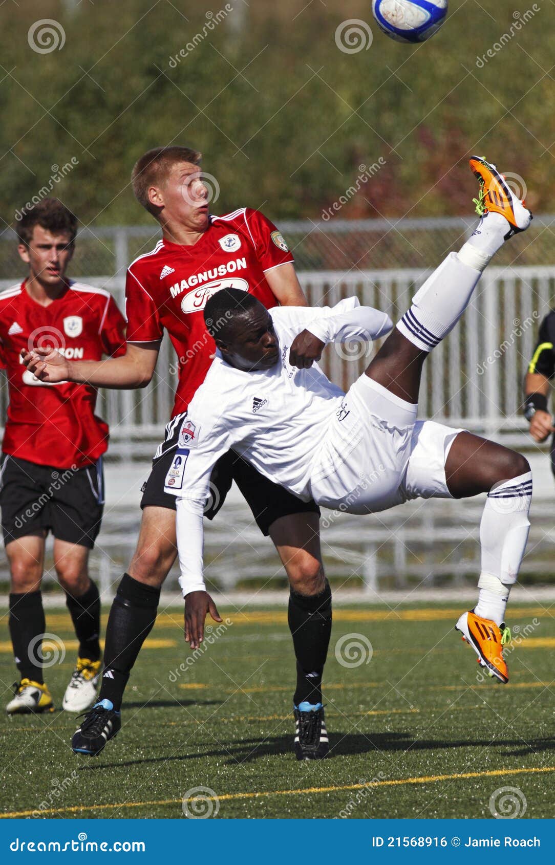 Canada Soccer Bicycle Kick Ball Editorial Photo Image of foot, match