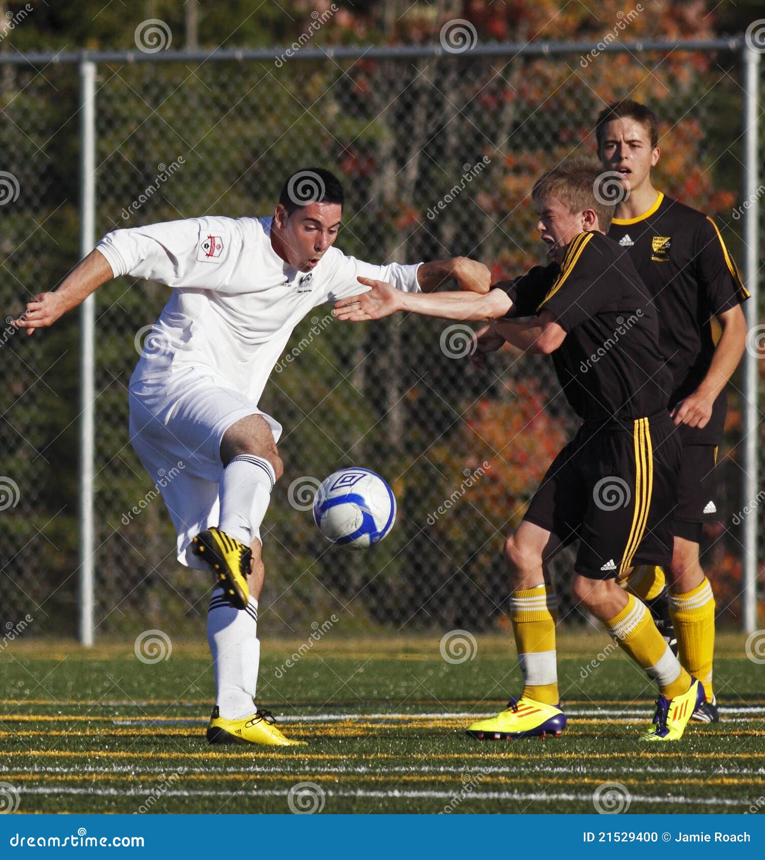 Canada Soccer Players Battle Ball Kick Editorial Image Image of foot