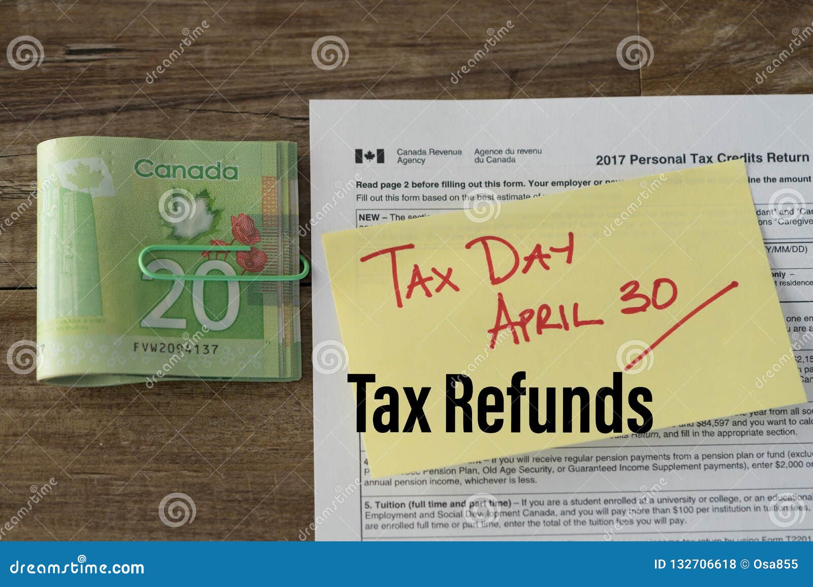 Canadian Tax Refund