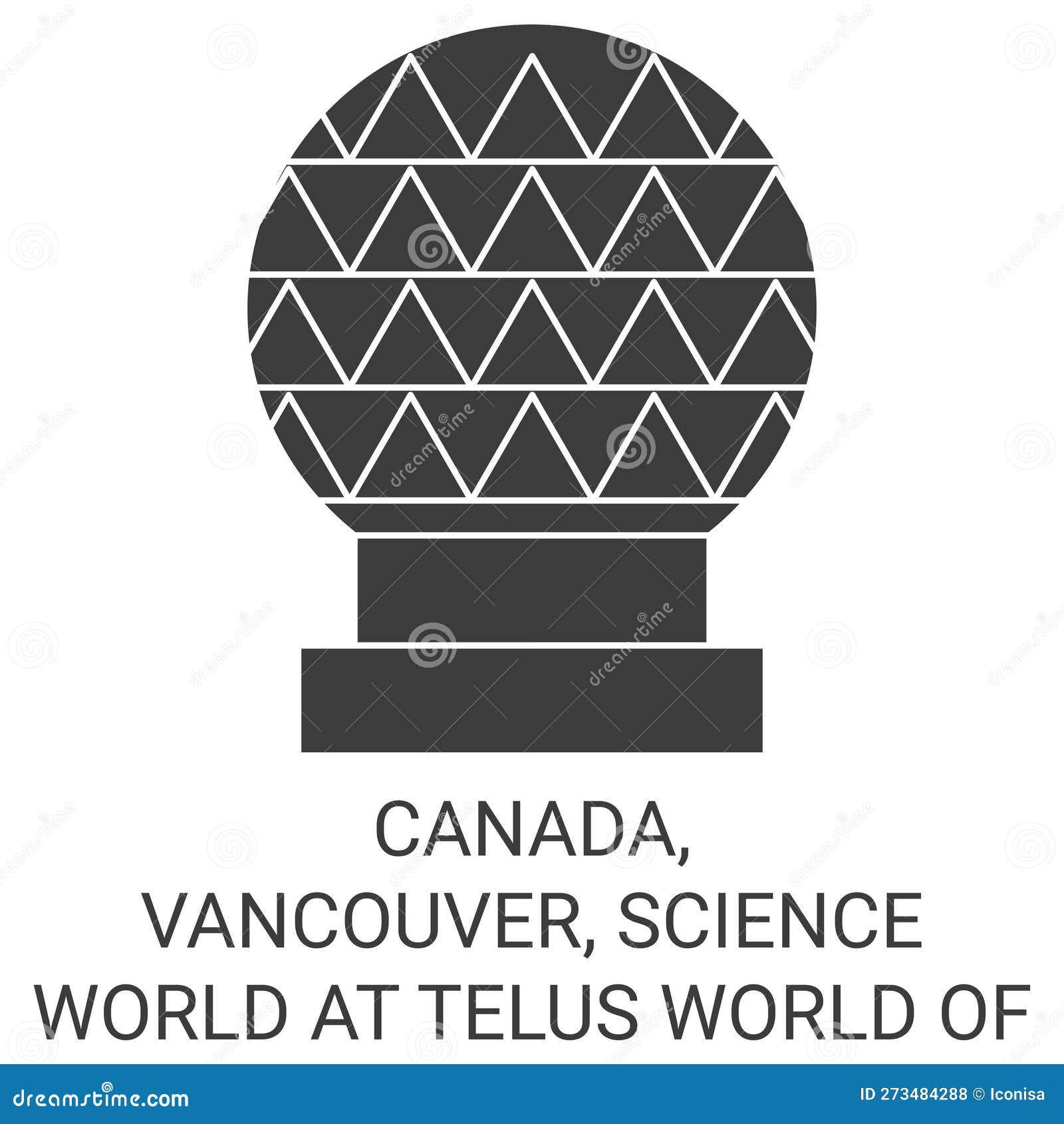 canada, vancouver, science world at telus world of science travel landmark  
