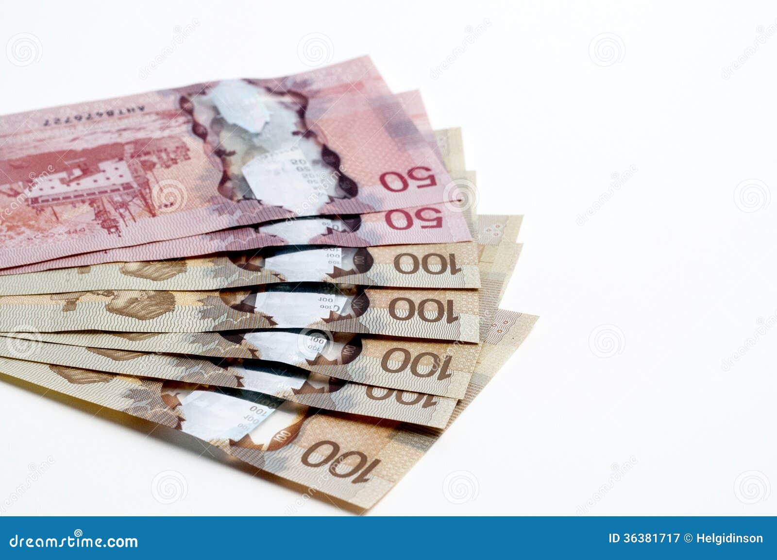 Canadian Currency Royalty Free Stock Photography - Image: 36381717