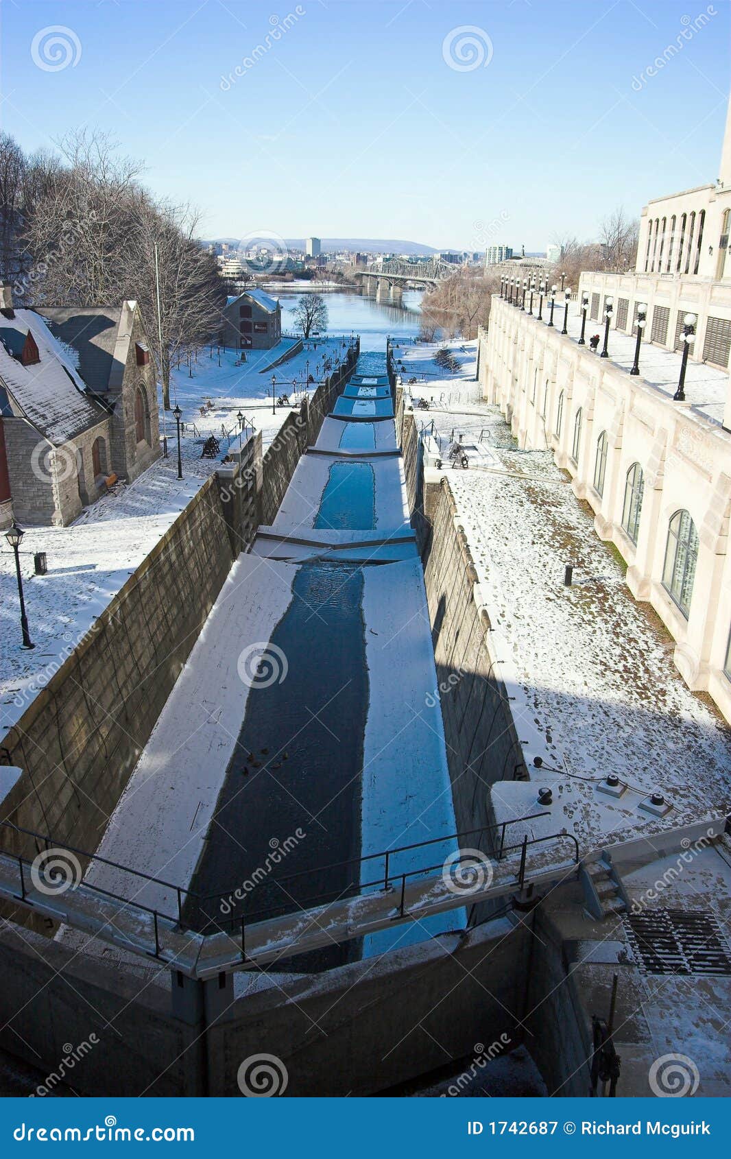 Canadian Locks stock image. Image of ottawa, cold, season 1742687