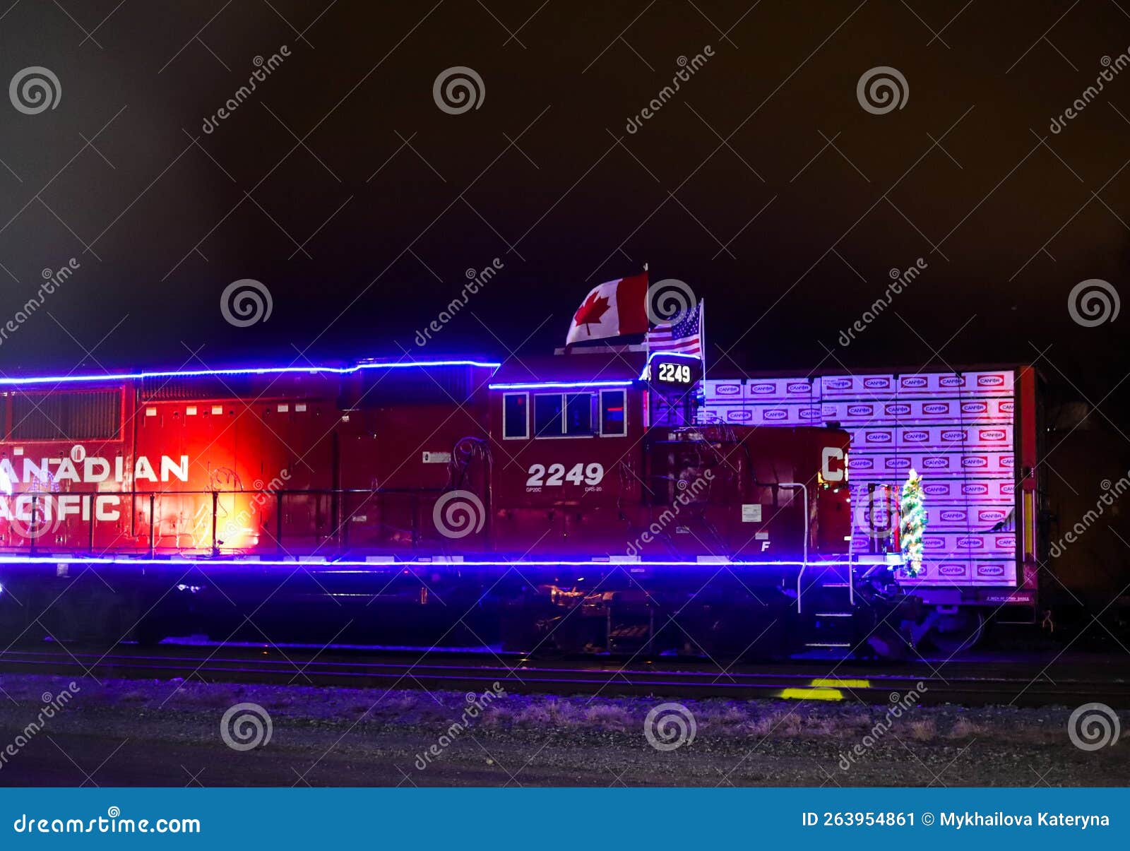 Canadian Pacific Christmas Train a Special Train that Starts from