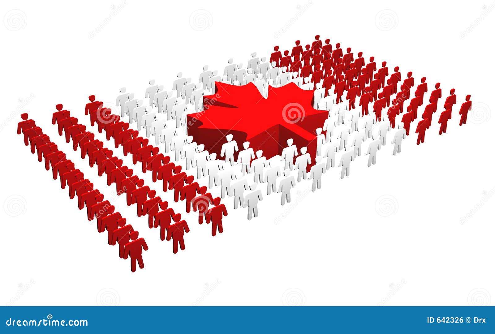 canadian people canada flag