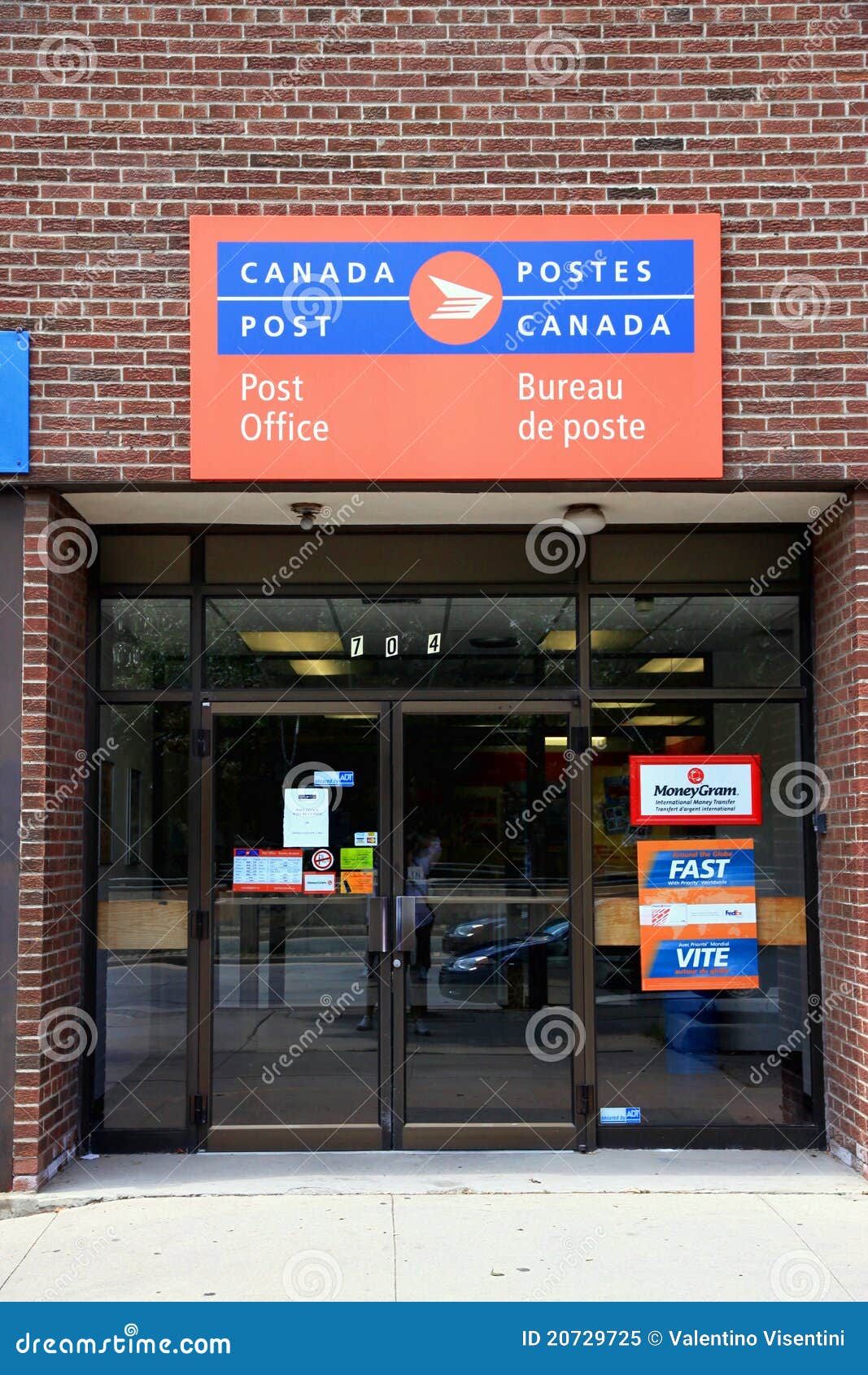 Canadian Post Office editorial image. Image of card, button 20729725