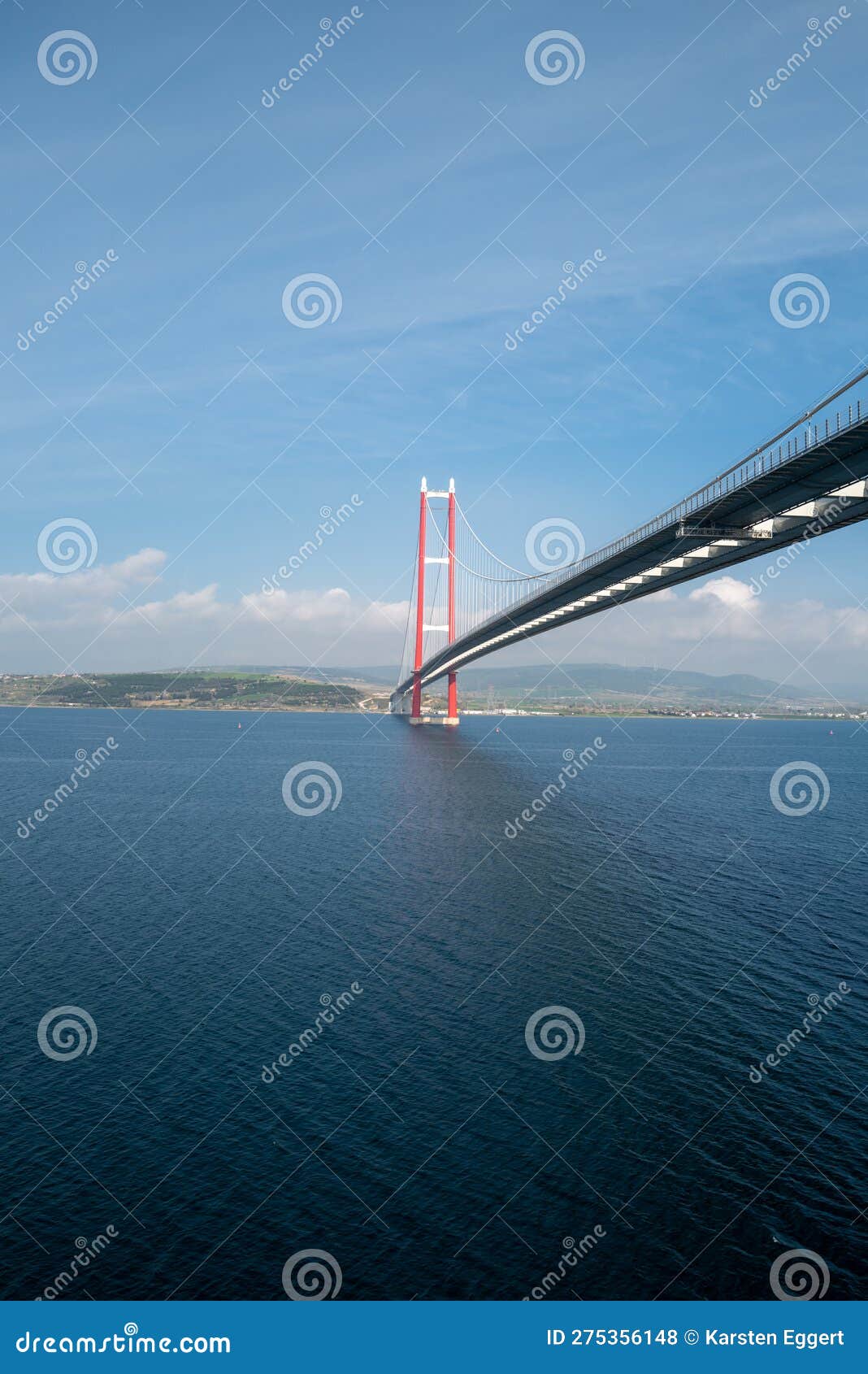 Canakkale 1915 Bridge Is The Longest Suspension Bridge In The World