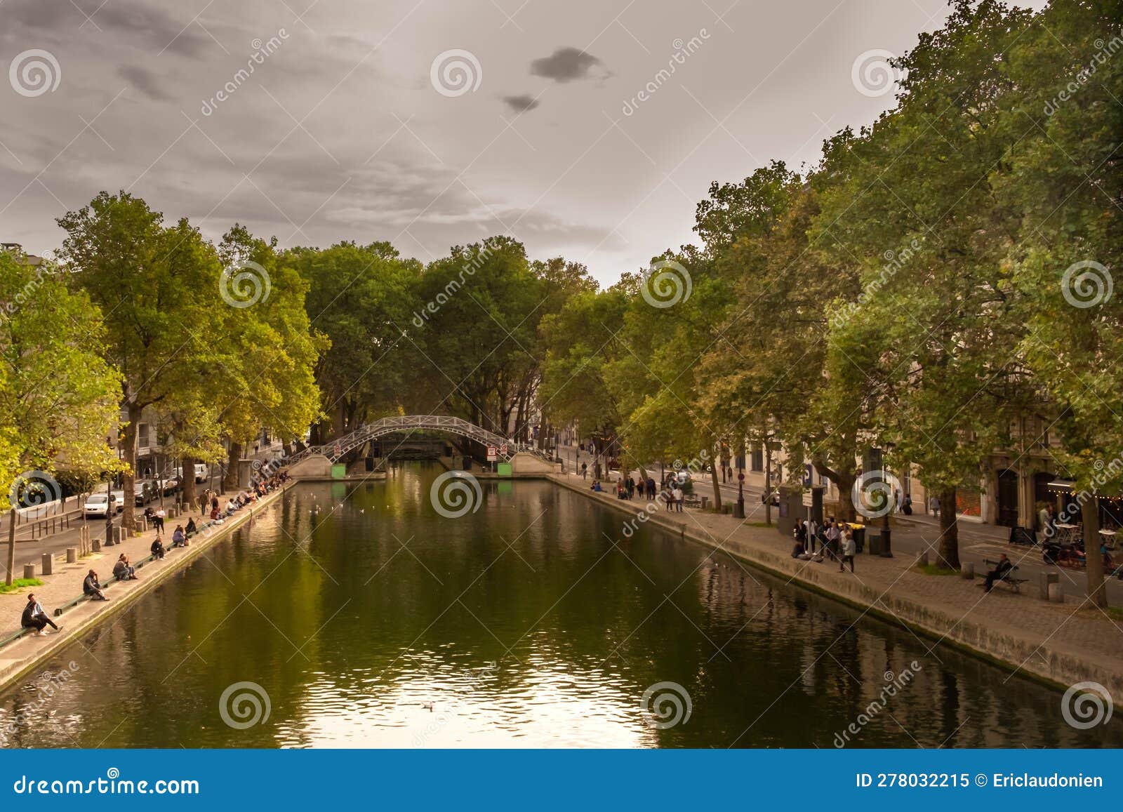 Quaderno Conferenze Canal Saint Martin - A5 Con Chiusura Zip, Elegante E Pratico - Foto 13