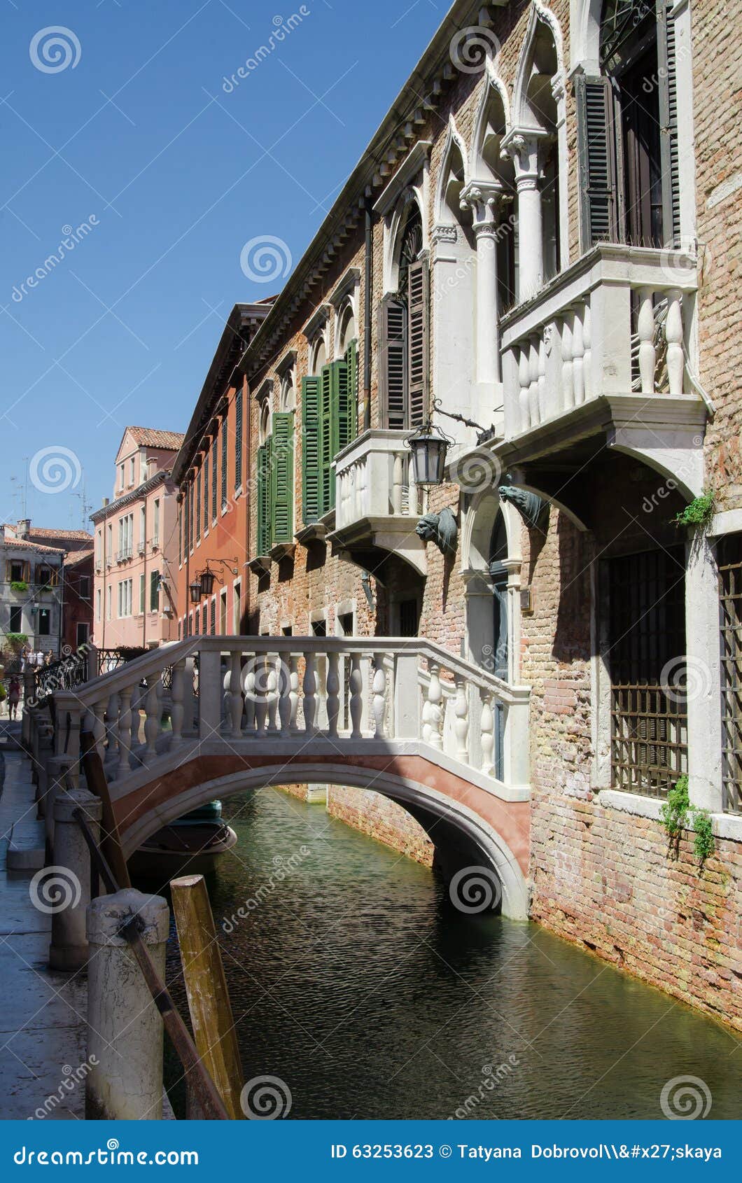 Canal In Venice Stock Image Image Of Window Dampness