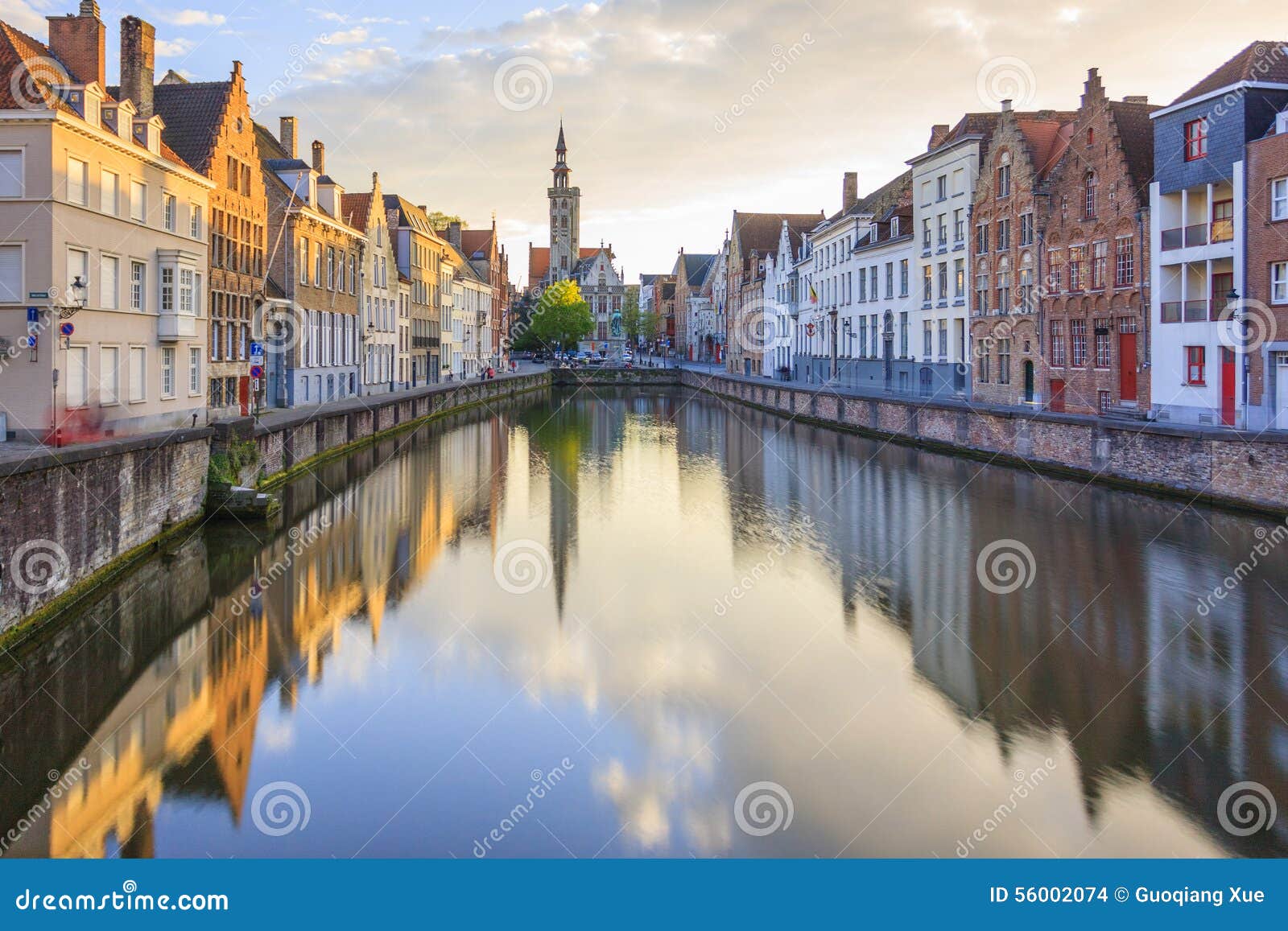 canals of bruges, belgium