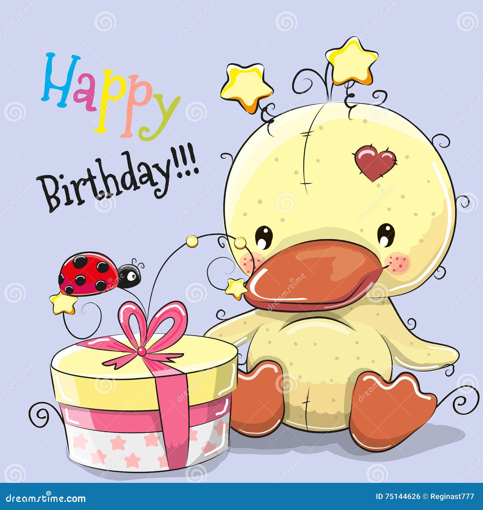 Canard Mignon Avec Le Cadeau Illustration De Vecteur Illustration Du Avec Canard Canard Mignon Avec Le Cadeau Illustration De Vecteur Illustration Du Avec Canard