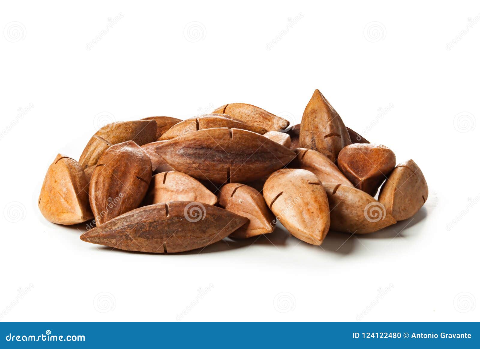 Canarium Ovatum Known As Pili Nuts from the Philippines Stock Photo