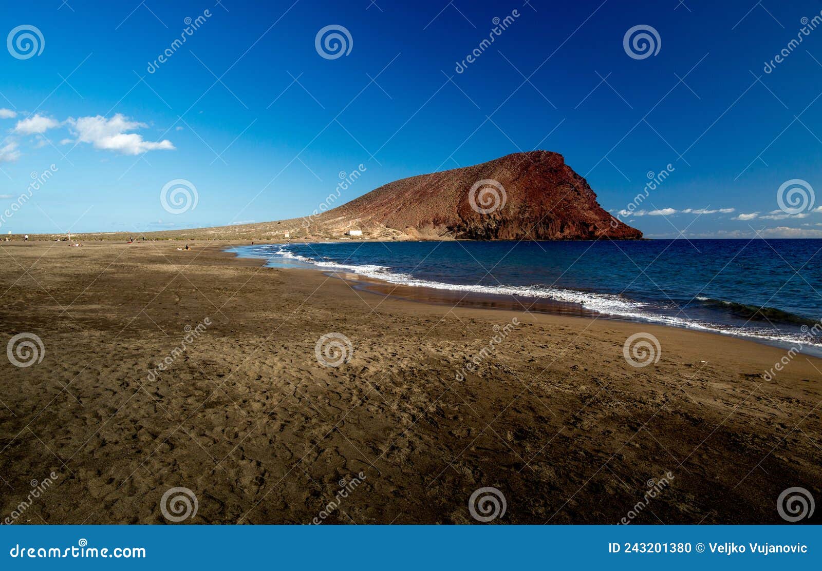 canary islands in the atlantic ocean, tenerife, tejita beach and montana roja