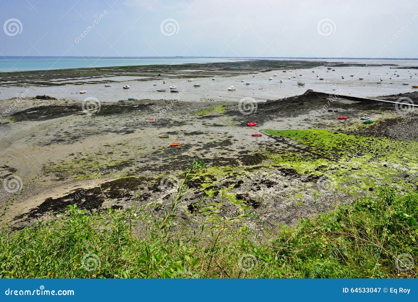 Cancale In Bretagne Frankrijk Door De Atlantische Oceaan Stock Afbeelding Afbeelding Bestaande Uit Atlantisch Michel