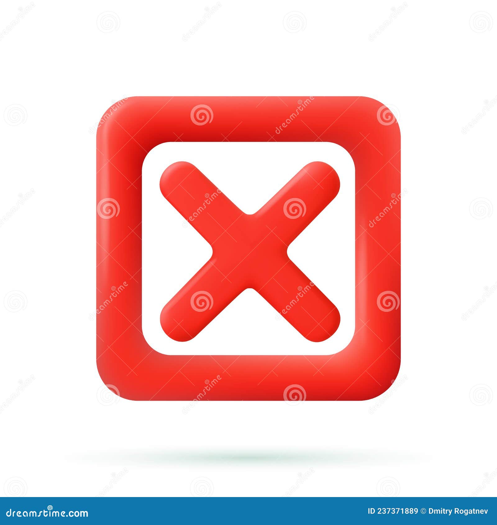 Cancel cross icon stock vector. Illustration of incorrect - 237371889
