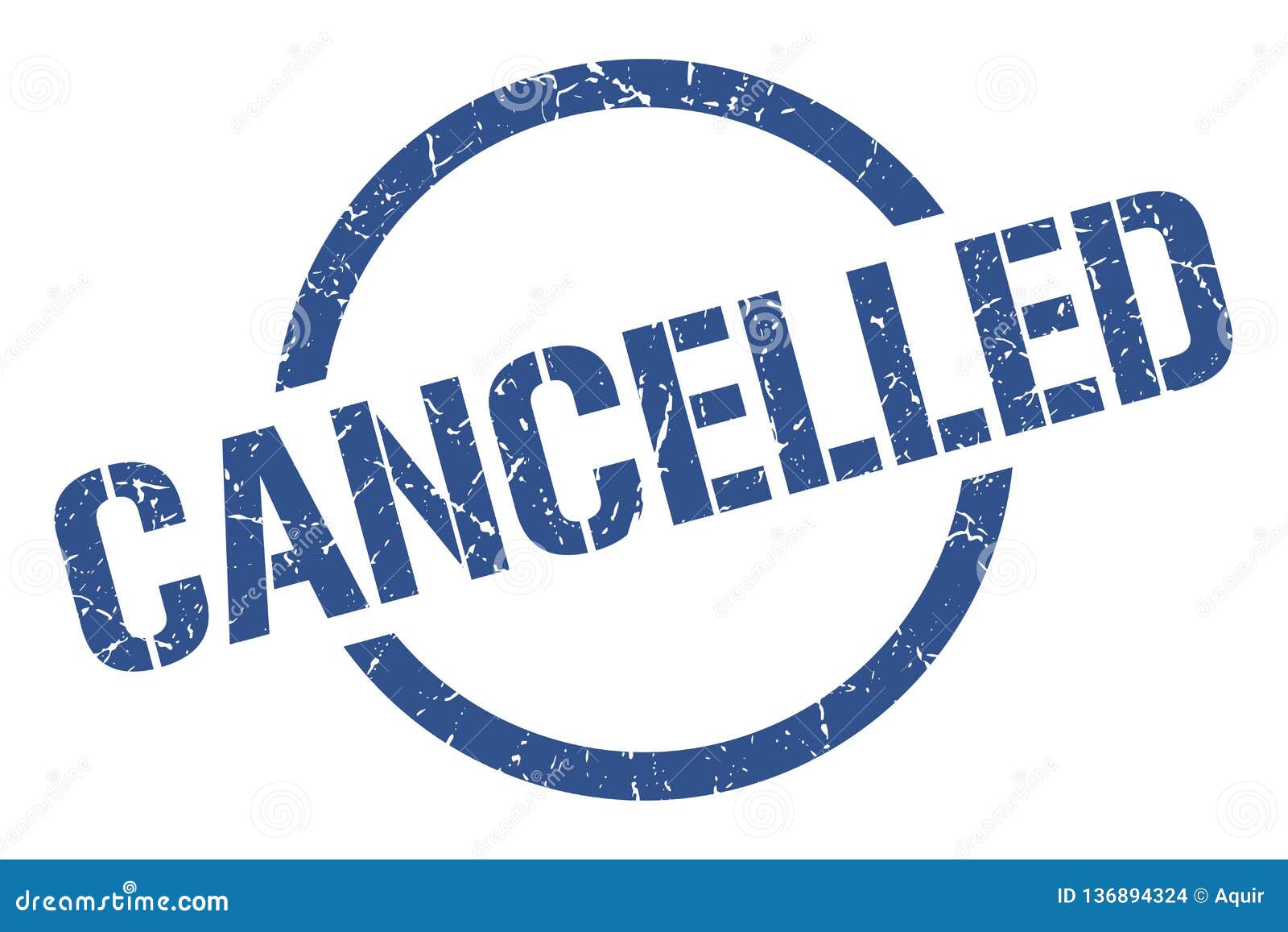 Cancelled stamp stock vector. Illustration of textured - 136894324