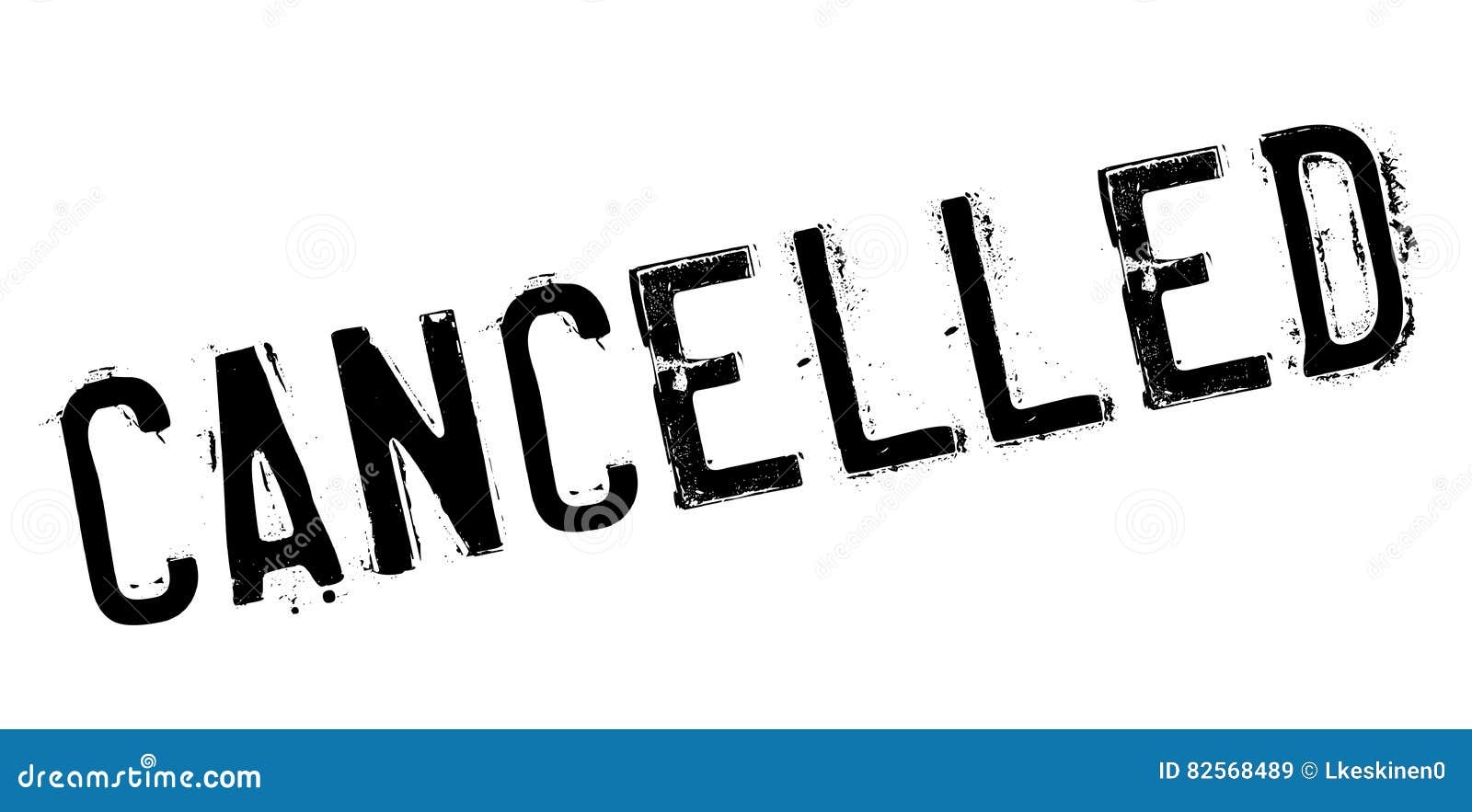 Cancelled rubber stamp stock vector. Illustration of rubber - 82568489