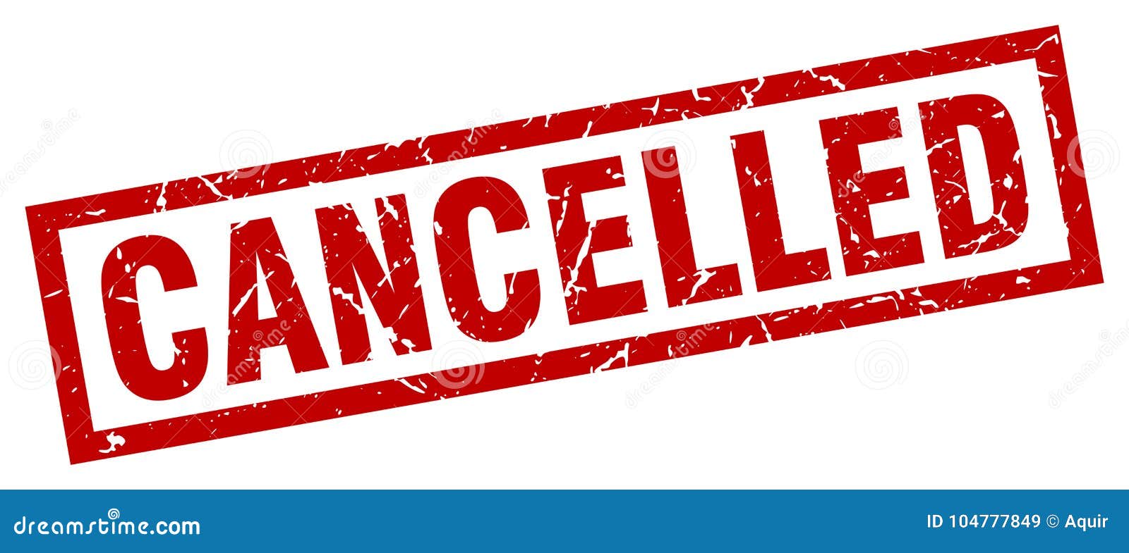 Cancelled stamp stock vector. Illustration of template - 104777849