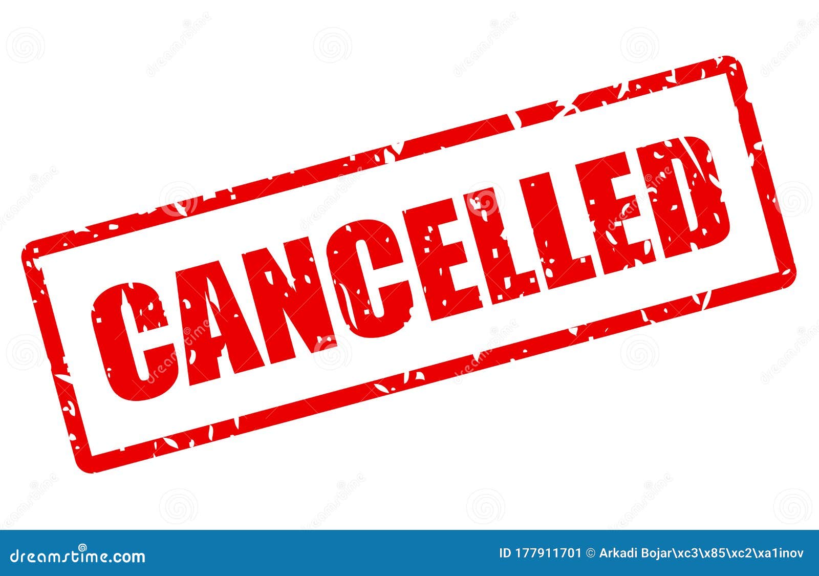 Cancelled vector stamp stock vector. Illustration of expired - 177911701