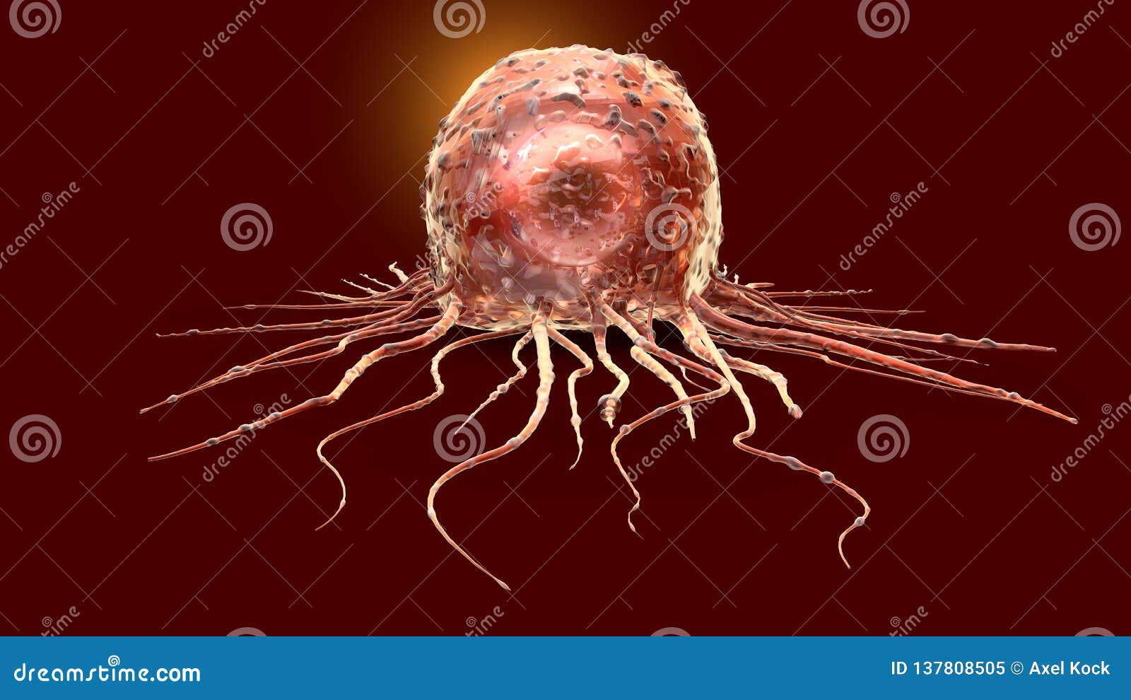 cancer cell, medically 3d 
