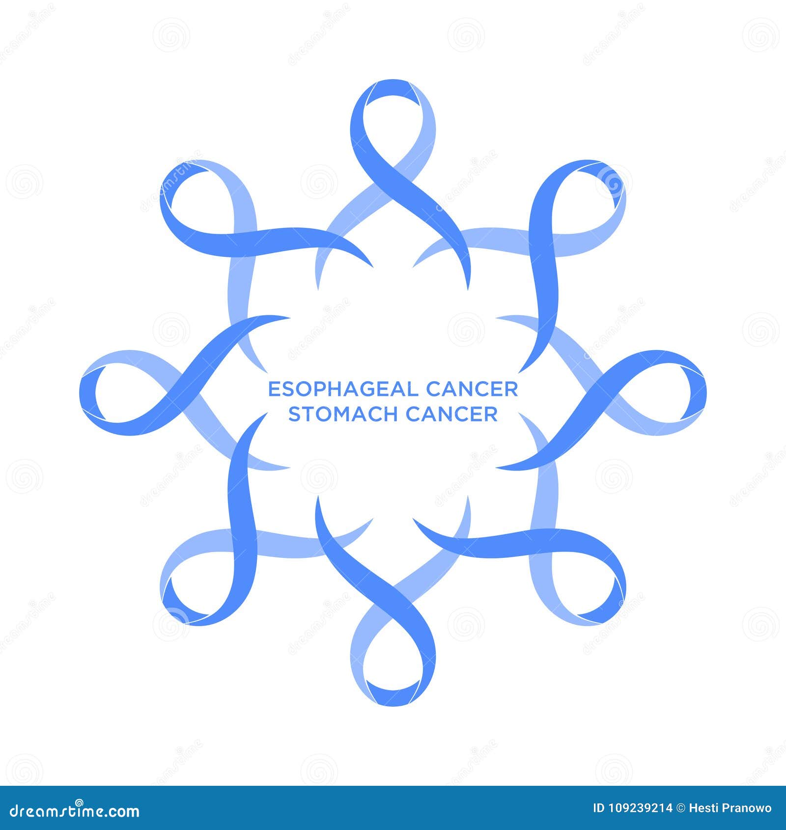 cancer ribbon periwinkle color representing the support of tackling cancers