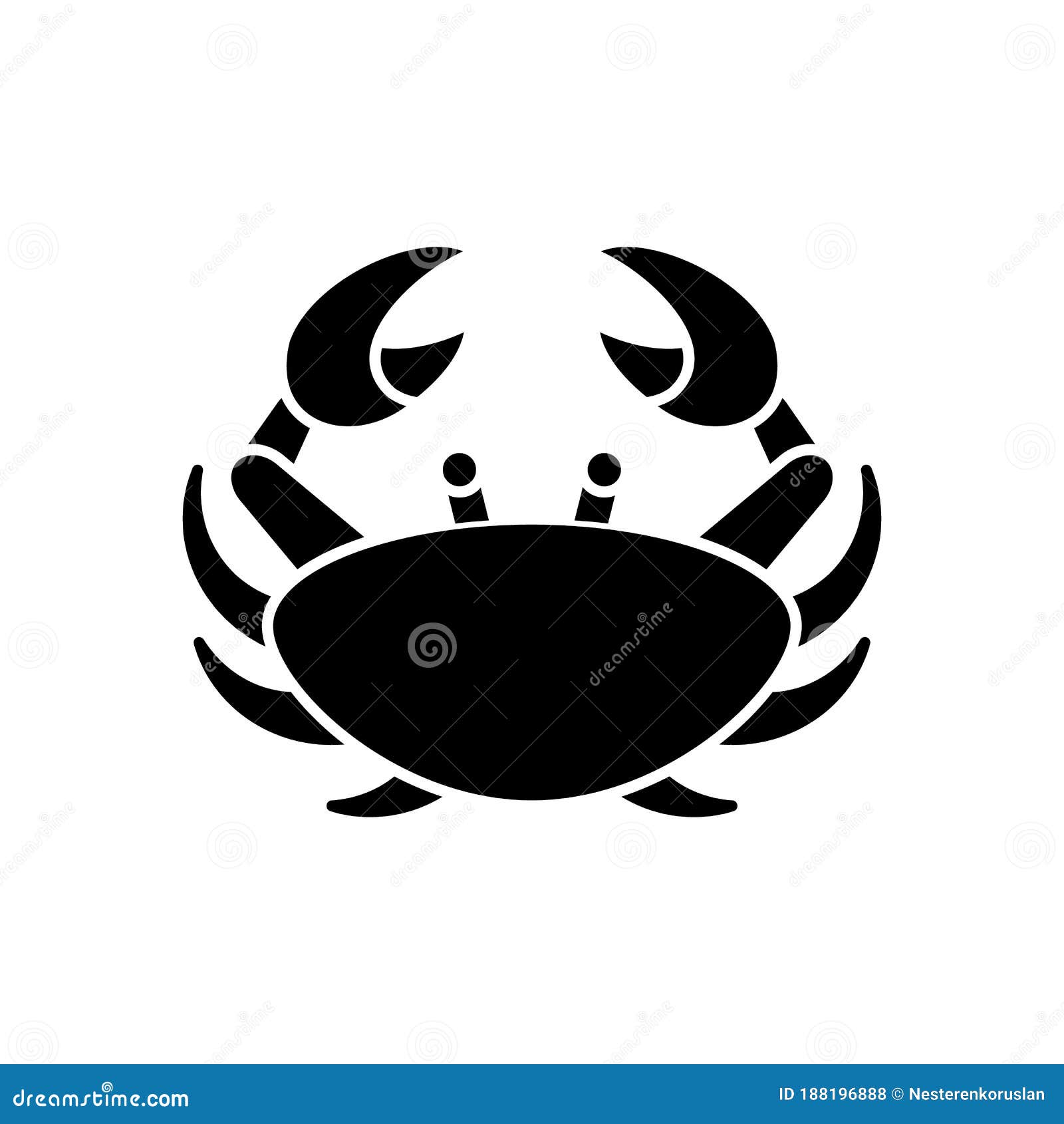 Cancer Zodiac Sign Black Glyph Icon Stock Vector - Illustration of gourmet, horoscope: 188196888 Cancer Zodiac Sign Black Glyph Icon Stock Vector - Illustration of gourmet, horoscope: 188196888