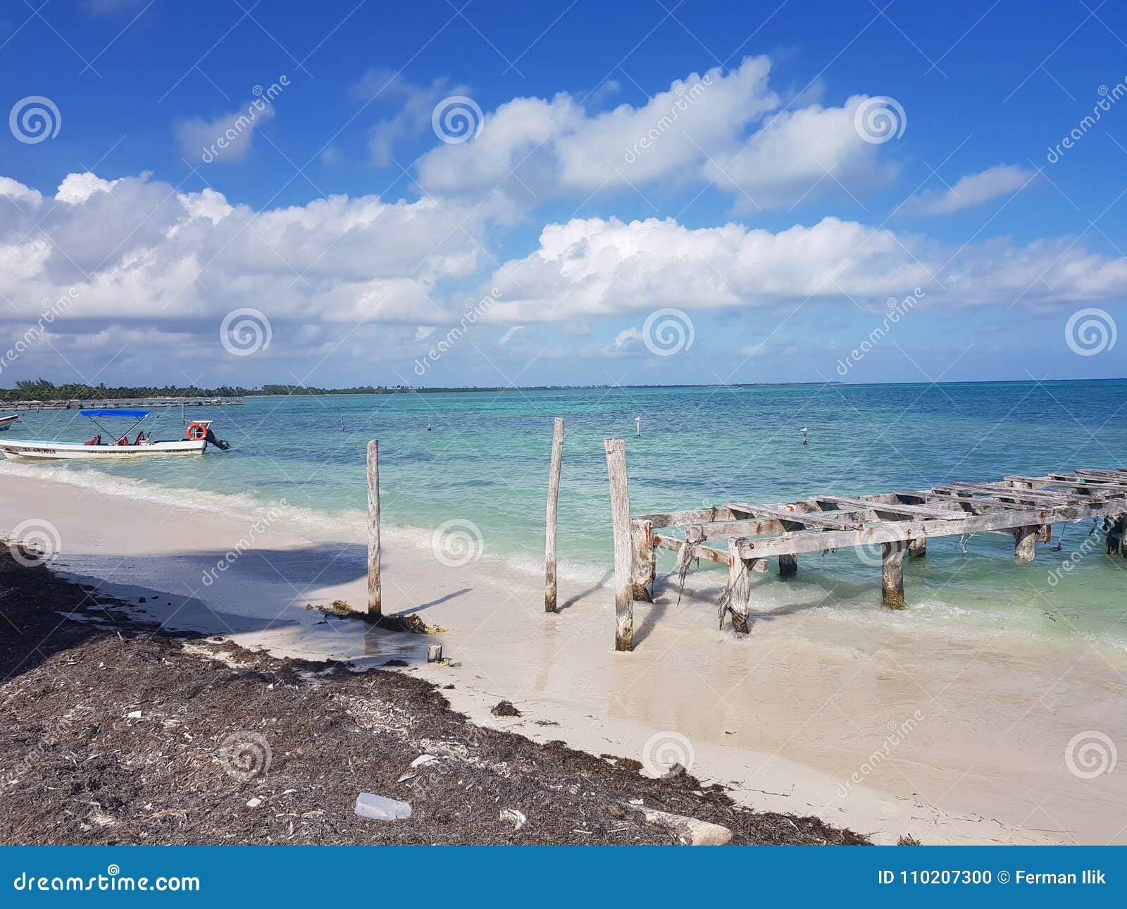 Cancun Mexico Caribic Dream Sand Editorial Image - Image of caribik ...