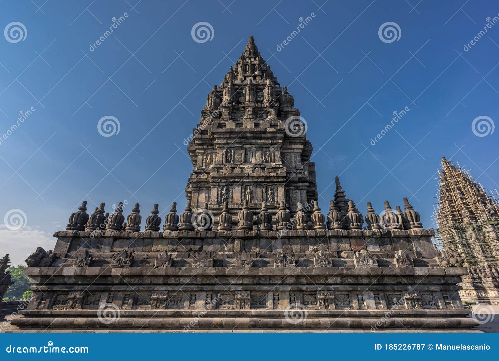 Candi Nandi Nandi Temple In Prambanan Temple Complex. Central Java