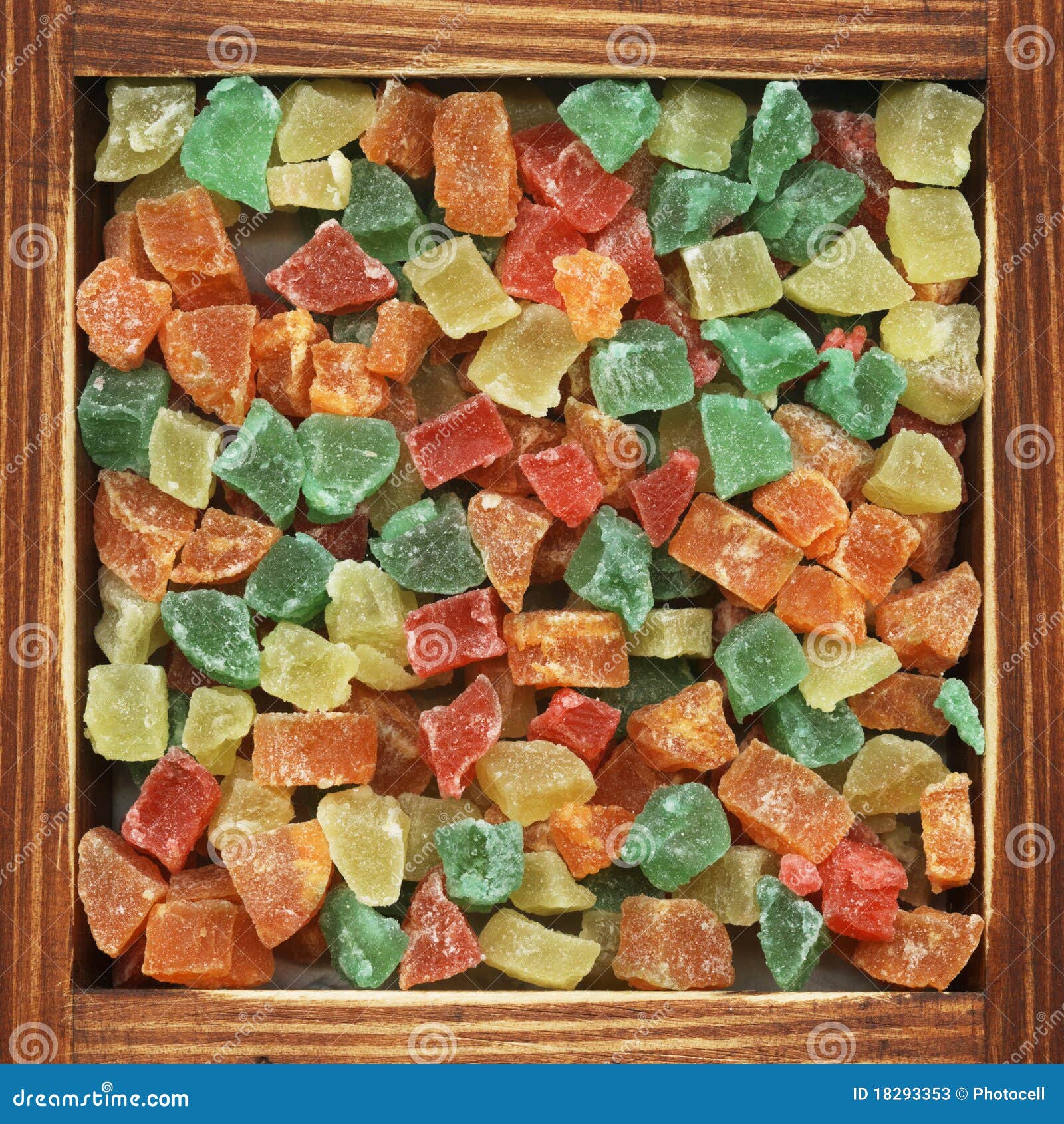 Candied fruit stock image. Image of candied, white, colorful 18293353