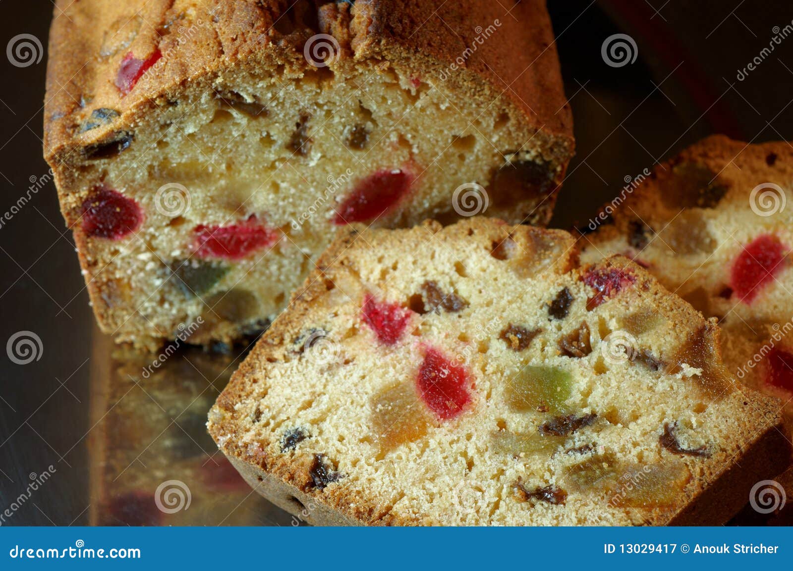 Candied fruitcake stock image. Image of candied, healthy 13029417